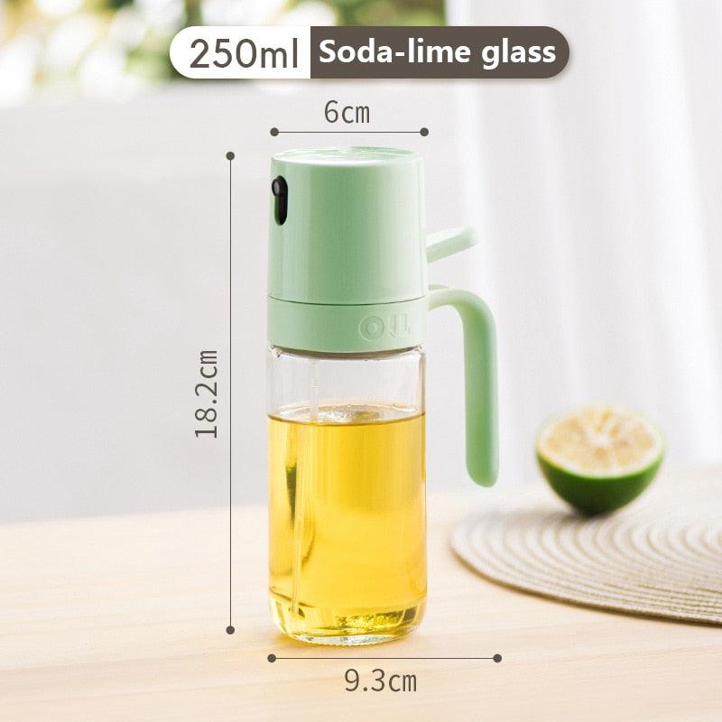 250ml Glass Oil Sprayer & Dispenser