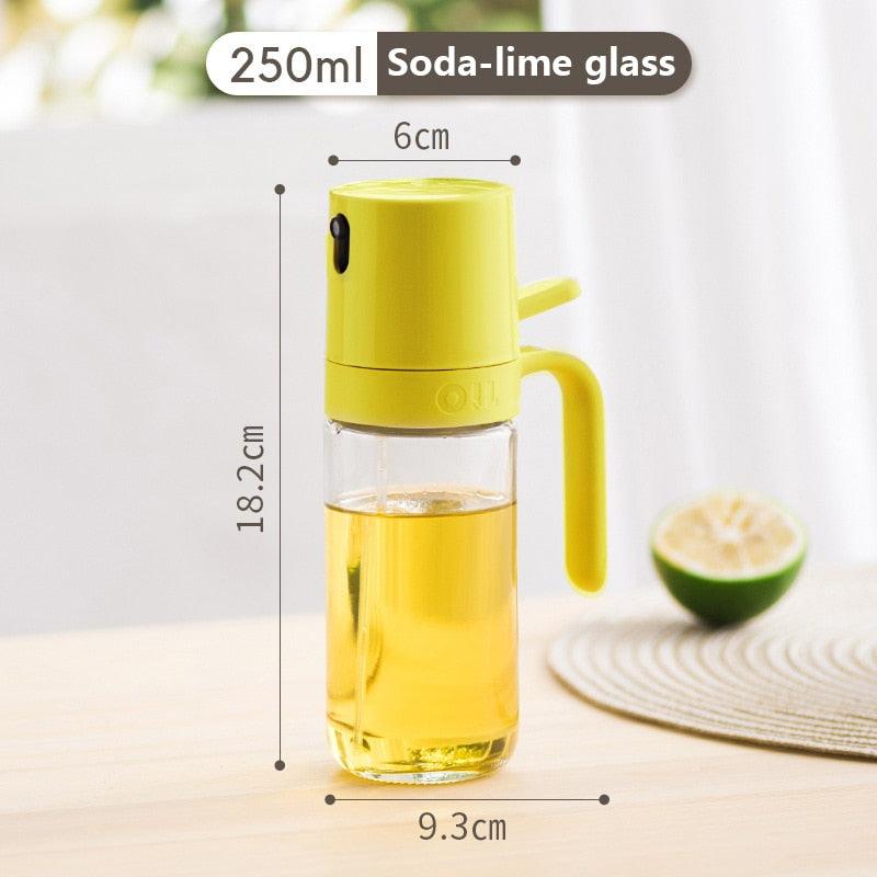 250ml Glass Oil Sprayer & Dispenser