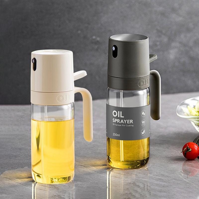 250ml Glass Oil Sprayer & Dispenser