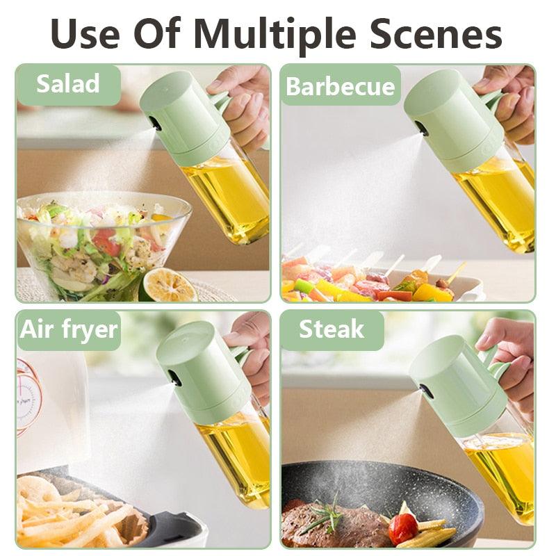 250ml Glass Oil Sprayer & Dispenser