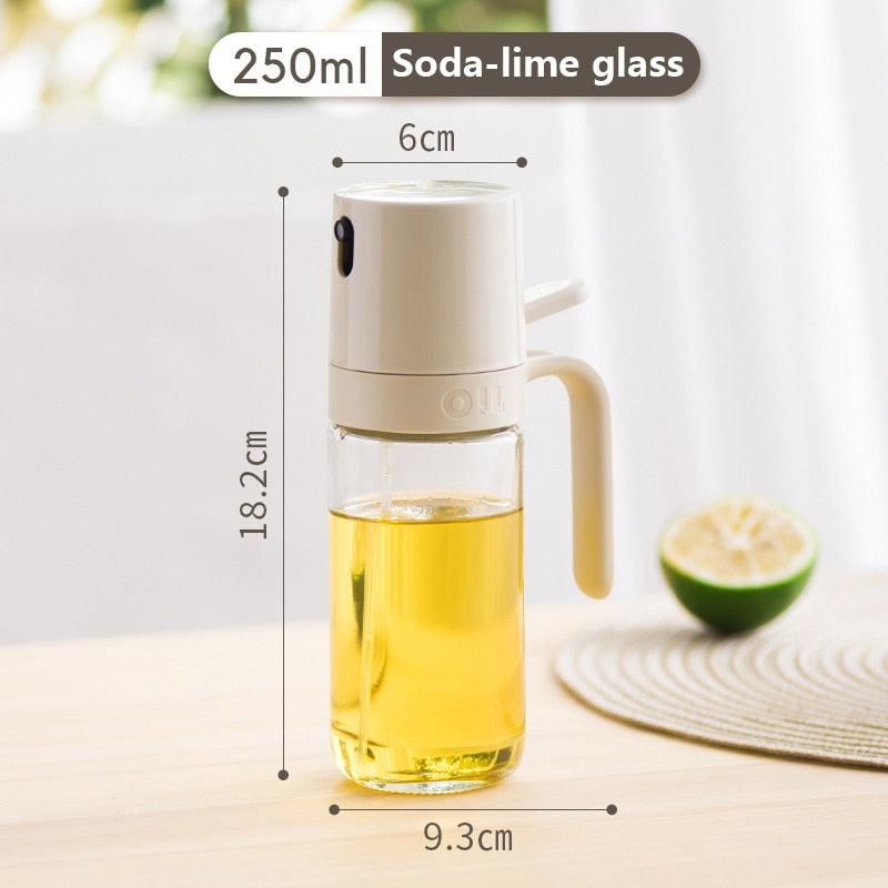 250ml Glass Oil Sprayer & Dispenser