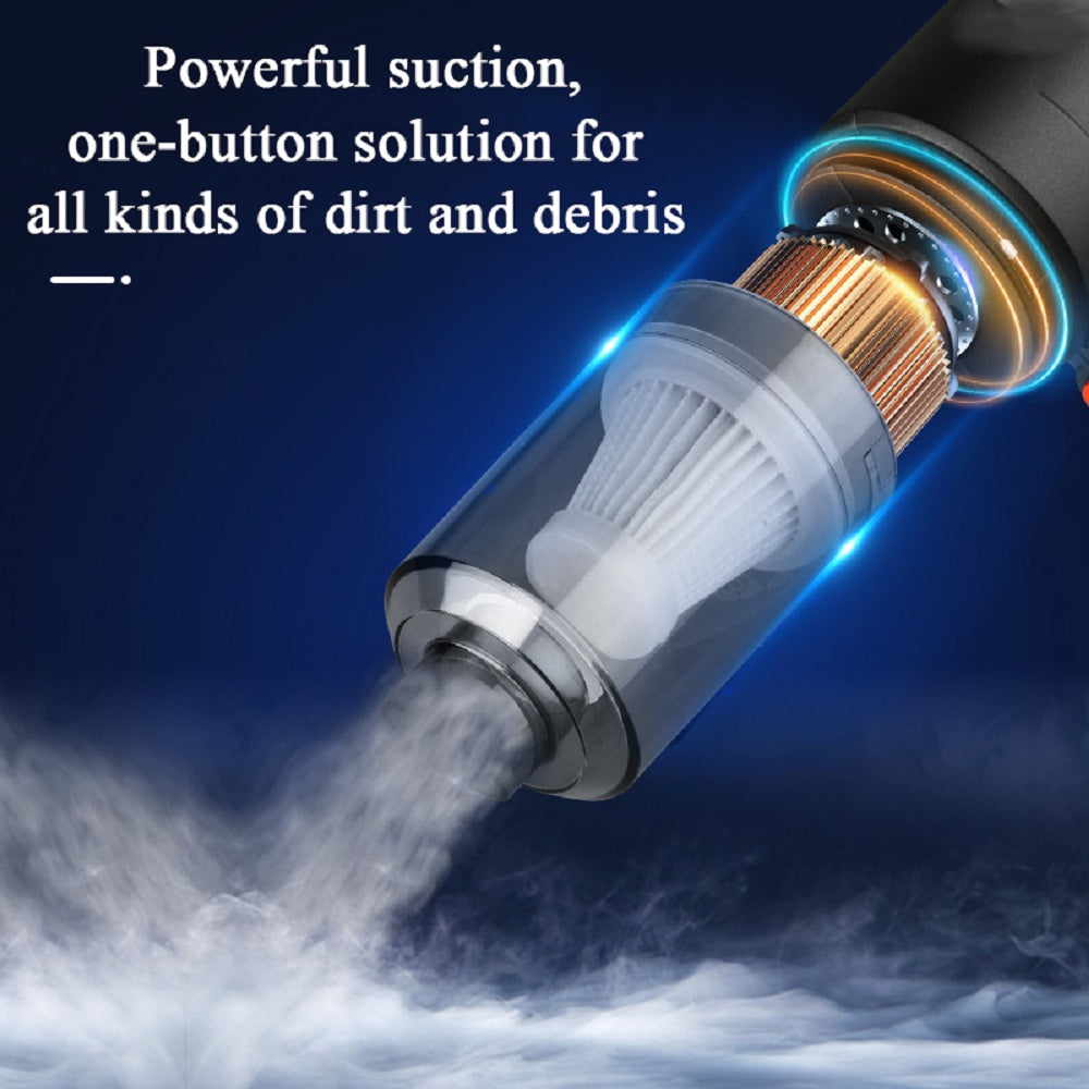 Cordless Mini Car Vacuum Cleaner
