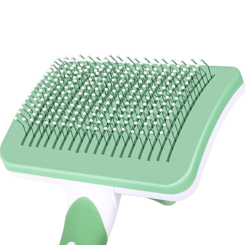 One-Click Self-Cleaning Slicker Brush