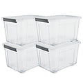 Heavy-Duty Rolling Storage Bins with Lids – 72/97 QT