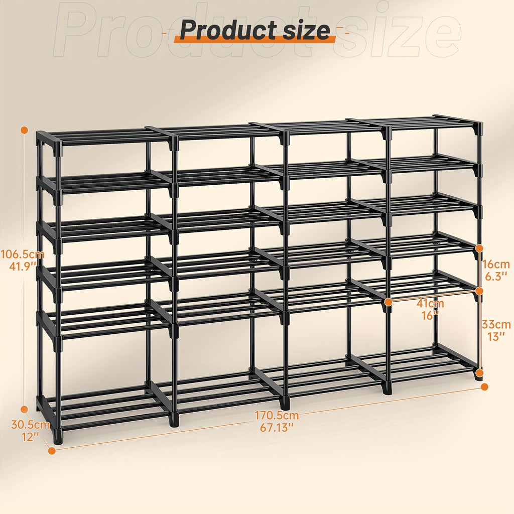 Stackable Shoe Rack & Entryway Storage Shelf