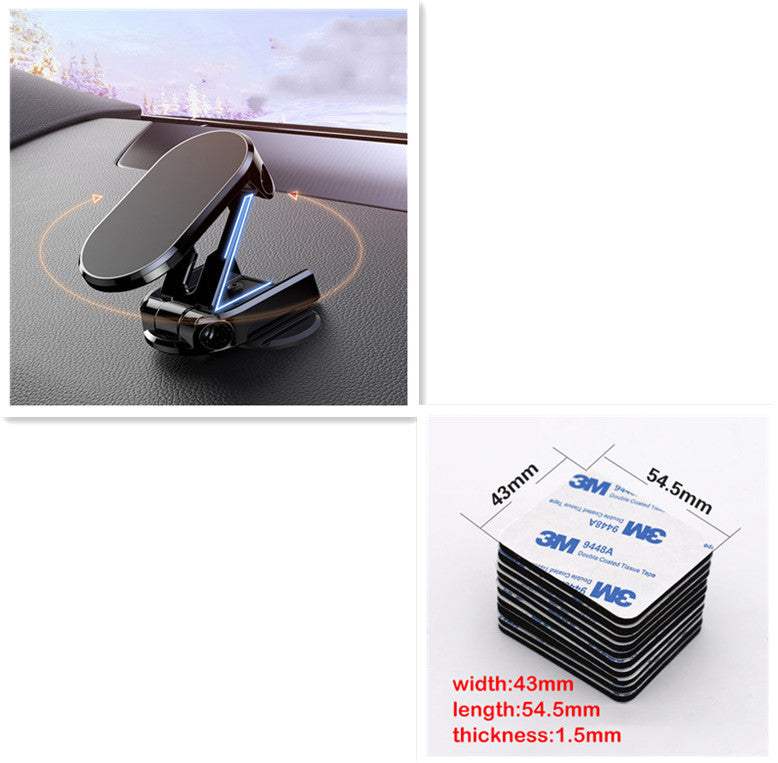 Foldable Magnetic Car Phone Holder
