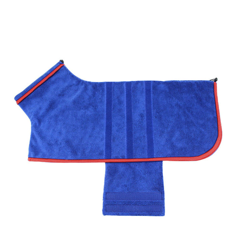 Absorbent Dog Bathrobe & Drying Towel
