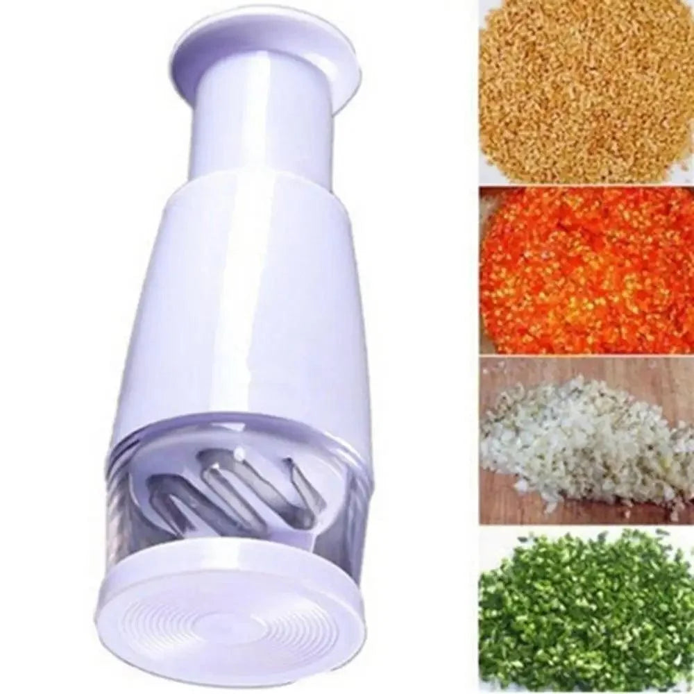 Press-Down Kitchen Food Chopper & Slicer